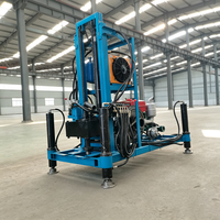 Petite machine de forage rotative manuelle électrique portable, pour puits d'eau, profondeur max. 200 m, diamètre de forage 50-300 mm