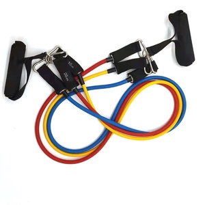 NQ Bộ ống chịu lực đàn hồi cao thể thao có tay cầm tập thể dục tại nhà tập thể dục tập thể dục kéo giãn 11 chiếc 2025 mới - Product Image 1