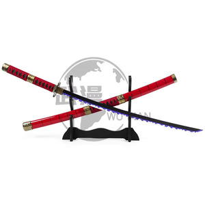 Épée <span class=keywords><strong>Sandai</strong></span> <span class=keywords><strong>Kitetsu</strong></span> de Roronoa <span class=keywords><strong>Zoro</strong></span> de 39,7 pouces, non affûtée, accessoire de cosplay anime pour exposition et déguisement - Product Image 3