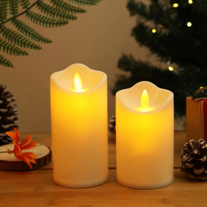 Velas <span class=keywords><strong>LED</strong></span> sin Llama con Efecto de Parpadeo, Velas a Pilas para Decoración de Bodas, Artículos para Fiestas de Cumpleaños, Luces de Navidad - Product Image 4