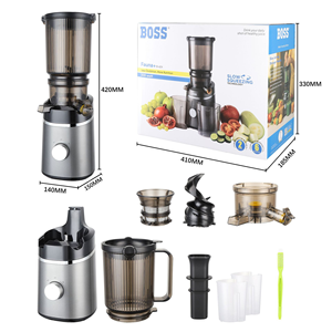 Presse-agrumes commercial à grande ouverture pour oranges et fruits, machine à jus électrique multifonctionnelle pour légumes, usage domestique, 200W, 400mL - Product Image 4