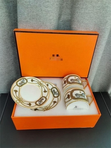 Juego de Tazas y Platillos de Lujo de la Marca Horse, los Más Vendidos al por Mayor de Fábrica, en Caja de Regalo - Product Image 4