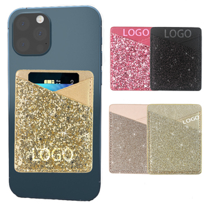 Soporte de tarjeta Phone StickyWallet, Premium PU Wallet Stick On Back Phone Case Compatible - Product Image 1