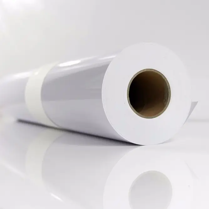 Rolo de papel foto brilhante do formato largo 230gsm para a impressão do solvente eco