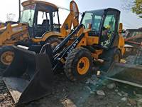 Wadah lampu depan peralatan kompak L20F L20F pemuat Backhoe Volvo tangan kedua L20F