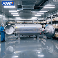 Autoclave à vapeur Mosen pour la stérilisation des substrats de culture de champignons, des sacs de sciure de bois, des épis de maïs, des pelures de graines de coton et du compost