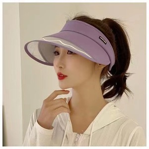 Gorra de Visera para el Sol de Verano con Protección UV UPF50+, Ala Extra Grande, para Mujer, para Actividades al Aire Libre, en Azul, Morado, Beige, Rosa, Negro y Naranja - Product Image 2