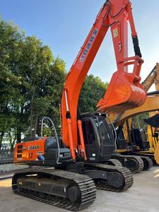 Excavatrice d'occasion ZX200-3G du Japon Hitachi, pelleteuse sur chenilles 20T d'occasion, pelleteuse avec moteur et pompe d'un an de garantie en stock - Product Image 3