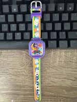 Promo Panas 2026 Jam Tangan Digital LED Gaya Sport Motif Kartun Lucu Bentuk Kotak untuk Pelajar Anak Laki-laki Perempuan