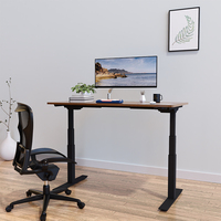 Table motorisée à hauteur réglable Mobilier de bureau ergonomique Bureau debout avec mécanisme de levage