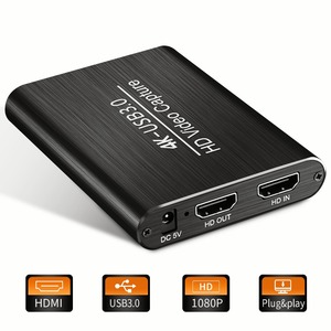 Thẻ Ghi <span class=keywords><strong>HDMI</strong></span> 4K Thiết Bị Quay Video Trò Chơi Để Phát Trực Tiếp Với Kết Nối USB 3.0 Với PC Ps3 Ps4 - Product Image 6