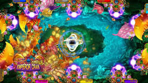 EE. UU. Venta caliente Máquina expendedora Stand up 2 Jugadores Pescado Juego de mesa Gabinete de entretenimiento Cangrejo Ejército - Product Image 3