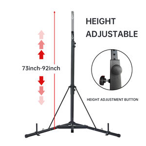 Soporte de boxeo con marco de acero Saco de boxeo Equipo de gimnasio de alta calidad Estante para sacos de arena Altura ajustable Soportes para sacos de boxeo - Product Image 6