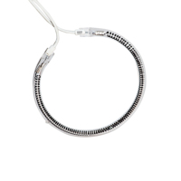Lampe de chauffage infrarouge circulaire en fibre de carbone Quartz 1300w pour fours grille-pain à saveur