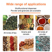 Machine de remplissage manuelle et automatique 100g pour sachets de poudre alimentaire, granulés, café, épices, farine, riz – Mini et compacte – Vente chaude