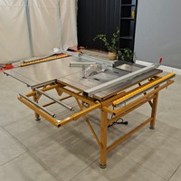 Scie à panneaux portative de précision pour le travail du bois / Scie à table coulissante pour la vente JT160 Machinery