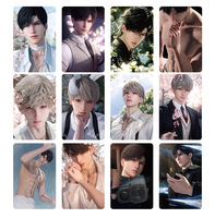 50 cartes Lomo en coffret cadeau, cartes photo de jeu d'anime, Love and Deepspace Caleb Xavier Sylus Rafayel, marque-pages, artisanat en papier