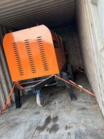 Pompe à béton diesel à faible consommation de carburant, type remorque, pour projets de construction moyens et petits