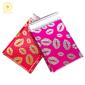 Bolsas de burbujas de polietileno aluminizadas, bolsas de burbujas de papel impermeable para embalaje postal y de regalo, sobres de envío acolchados - Product Image 1