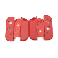 Casing Belakang Edisi Terbatas untuk Konsol Nintendo Switch Mario & Joycon, Panel Bingkai Penutup Merah