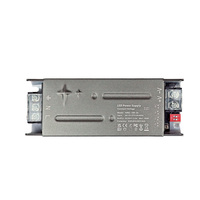 Controlador LED de Aluminio HUARON HRGL para Interiores, Conmutación AC-DC, Salida de 24V, Voltaje Constante, Delgado, Eficiencia del 90-99%, 100W-600W, CE, ROHS, FCC