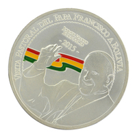 Venta profesional por encargo Moneda antigua británica islámica de la India Artesanía de metal Esmalte de plata Estampado de monedas de metal