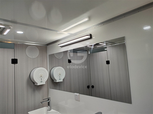 Toilettes portables de luxe pour l'extérieur, idéales pour les mariages sur la plage, les fêtes, les écoles, les hôpitaux et les parcs - Design moderne - Product Image 6