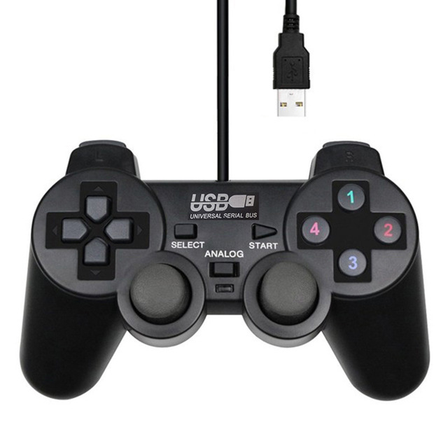 USB Wired 706 Controller Gamepad Joystick for WinXP/Win 7/Win8/Win10 for PC Computer Laptop Gamepad Gaming Controller