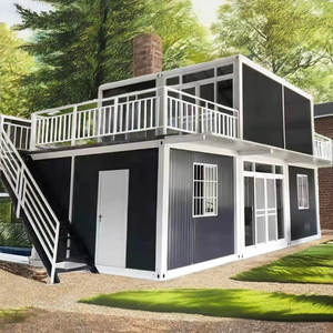 Maison conteneur de 20 pieds préfabriquée, conteneur garage pour maison, bar, centre commercial, salle de sport, hôtel, entrepôt extérieur, villa - Product Image 3