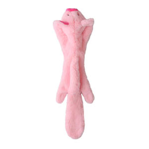 Jouets pour chiens indestructibles, sans rembourrage, en peluche, jouets à couiner, animaux mignons en peluche, jouets naturels pour chiots - Product Image 1