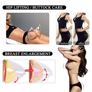 Heiße sexy Mädchen große Größe Tasse Brust BH Frauen sexy elektrische Schröpfen Massage gerät Vakuum Saugnapf Milch pumpe Tasse - Product Image 5