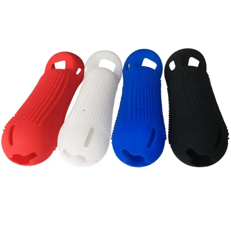 Capa protetora de silicone para ps3/ps4, caixa de silicone para controlador de movimento do jogo (preto, branco, vermelho, azul)