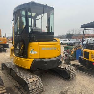 Plus de personnes choisissent la mini-pelle d'occasion Komatsu PC40, pelle hydraulique compacte sur chenilles de 4 tonnes à vendre, en bon état - Product Image 3