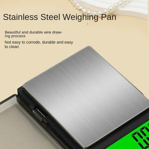Alta precisione 1kg bilancia digitale portatile Mini bilancia per gioielli 0.01g precisione piccola bilancia elettronica per un peso preciso - Product Image 3