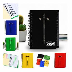A5 Hardcover Spiral <b>Notebook</b> Waterproof <b>Stone</b> <b>Paper</b> Notepad Ruled Lines Ruler Scale Stickers for College Students Journal - Product Image 1