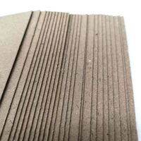Panneau de papier en carton Duplex à dos gris avec revêtement blanc