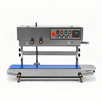 FR1000 Scelleuse verticale automatique en acier inoxydable 220V pour sacs en film plastique – Équipement d'emballage à scellage continu