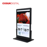 Kiosque de commande numérique en libre-service COSUN : Écran tactile rotatif pour les cafés, les commerces de détail et les restaurants