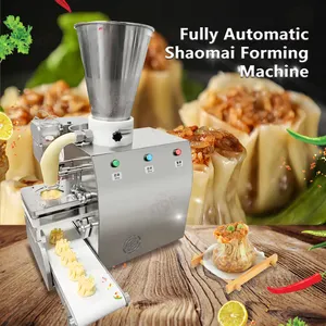 Manual Semi-automatic Table Tap Portable Frozen Shao Mai Siu Mai Shumai Siomai Maker Process Make Machine