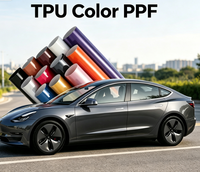 HOHOFILM 7.5mil Film de protection de peinture (PPF) TPU coloré pour installation humide ou sèche avec canaux d'air, installation facile, haute qualité, vente en gros