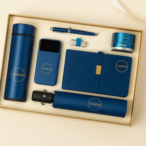 Juego de regalos de empresa con logotipo personalizado para la reunión del evento de apertura de la empresa Recuerdo perfecto para productos de oficina promocionales de Navidad - Product Image 3