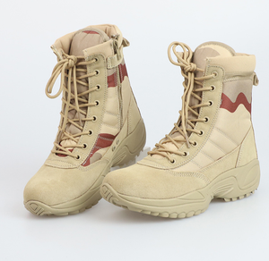 Botas Tácticas HBA0113 Personalizadas, Camuflaje Desértico de 3 Colores, Verde Oliva OD, Camuflaje Selva, Botas de Gamuza - Product Image 5