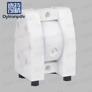 Dytronptfe PTFE Pneumatic Airbag <b>Pump</b> 60mm Discharge Port Single Stage For Acid Alkali Solutions Pipeline <b>Pump</b> - Product Image 2