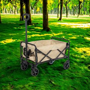 Özelleştirilmiş Oem desteği yüksek yük taşıma kapasitesi tek tıklama katlama açık süper güçlü kapalı katlanır vagon - Product Image 3