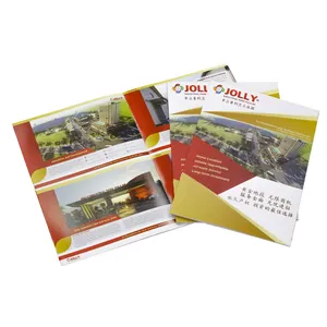 Impressão personalizada de brochuras e livretos de catálogo de empresas de Guangzhou Impressão de revistas de brochuras corporativas