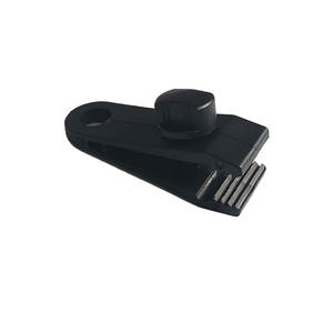 คลิปหนีบเต็นท์กลางแจ้ง พลาสติกกันลมเสริมแรง อุปกรณ์ยึดหลังคาสำหรับหลายคน ผลิตที่เจ้อเจียง วัสดุพีวีซี - Product Image 1