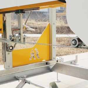 Scierie Mobile Horizontale <span class=keywords><strong>à</strong></span> Ruban, Fonctionnement <span class=keywords><strong>Manuel</strong></span>, Coupe de Bois, Moteur Essence ou Diesel - Product Image 5