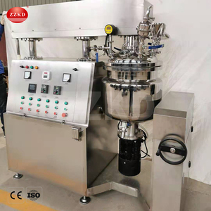 5 Liter Glass Stainless Steel Laboratory Reactor Cosmetic Cream Visual Homogenizing Emulsifier Lotion <b>Vacuum</b> Emulsifying Mixer - Product Image 5