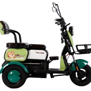 รถสามล้อไฟฟ้าสำหรับผู้ใหญ่แบบใหม่ของจีน รุ่น E Trike แบบเปิด 3 ล้อ แบตเตอรี่ 48V บรรทุกผู้โดยสารได้ 3 คน มีขายแล้ว - Product Image 2