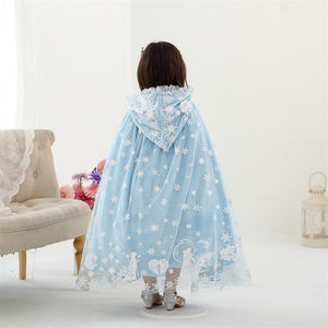 Vente flash - Cape de <span class=keywords><strong>la</strong></span> <span class=keywords><strong>Reine</strong></span> <span class=keywords><strong>des</strong></span> <span class=keywords><strong>Neiges</strong></span> <span class=keywords><strong>Elsa</strong></span> pour enfants, capes de princesse pour filles, cape d'hiver pour enfants pour Halloween et Noël - Product Image 3